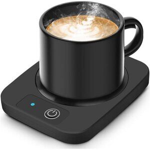 Electric Coffee Warmer Mug Warmer Candle Heater Aluminum Panel 131℉ Drink Warmer